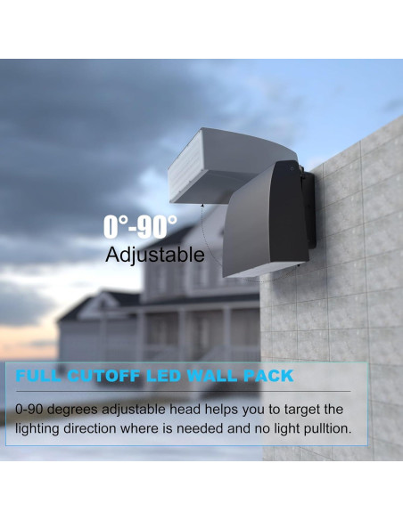 Luz de Pared LED Lightdot 150W 22500LM IP65 Ajustable Luz de Pared LED Lightdot 150W 22500LM IP65 Ajustable