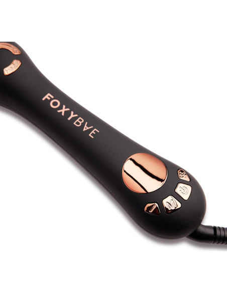 Rizador Automático FoxyBae 1" Titanio Rosa Oro Control Temperatura Rizador Automático FoxyBae 1" Titanio Rosa Oro Control Temperatura