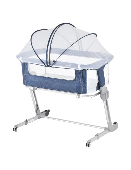 Cuna 3-en-1 Unilove Abraza Me Plus Ajustable Azul Cuna 3-en-1 Unilove Abraza Me Plus Ajustable Azul