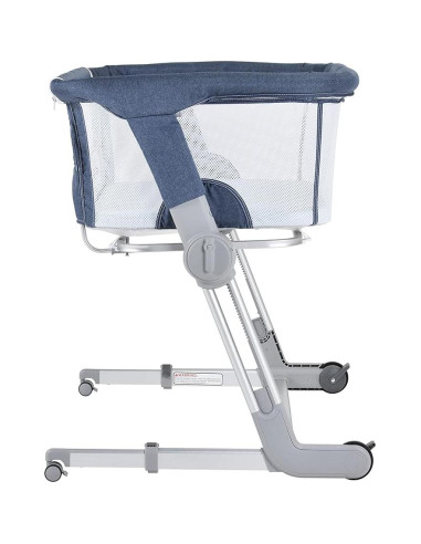 Cuna 3-en-1 Unilove Abraza Me Plus Ajustable Azul