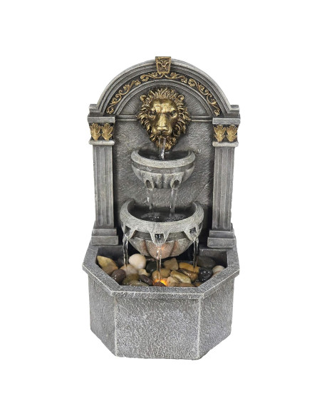 Fuente de Agua Interior Warm Garden Cabeza de León 26.9 cm Fuente de Agua Interior Warm Garden Cabeza de León 26.9 cm