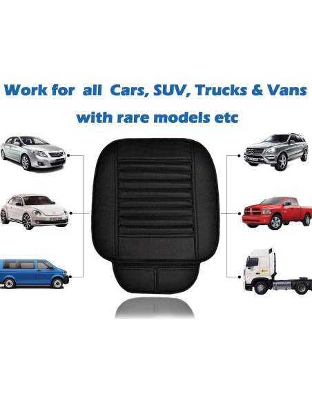 Funda de Asiento de Coche Big Ant 1 Pack Transpirable Negro Funda de Asiento de Coche Big Ant 1 Pack Transpirable Negro