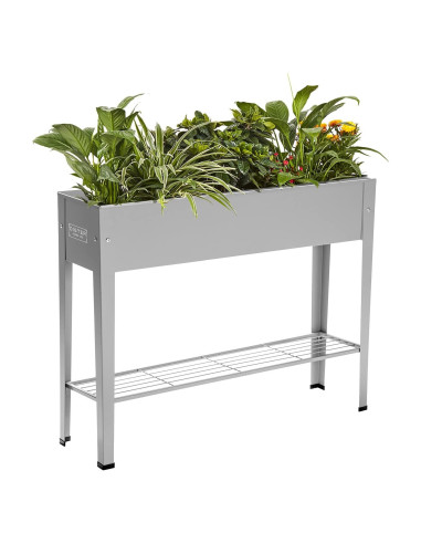 Cama Elevada de Jardín ProGard 101.6 cm Gris Resistente