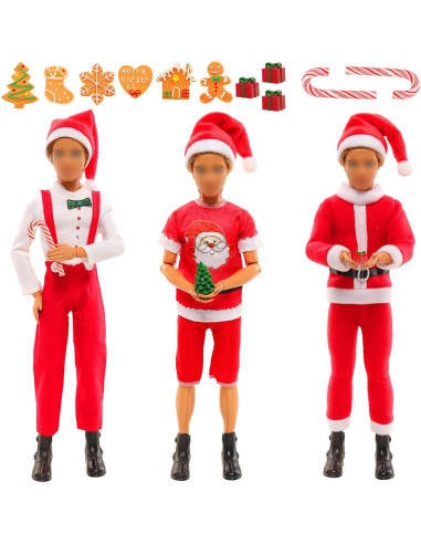 Muñeco de Navidad Miunana 30.48 cm con 17 Accesorios