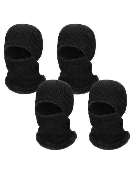 Balaclava Térmica Bencailor 4 Piezas Forro Polar Unisex Balaclava Térmica Bencailor 4 Piezas Forro Polar Unisex