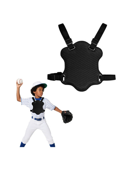 Protector de Pecho FEYRUN para Jóvenes Béisbol Softball 25x23cm Protector de Pecho FEYRUN para Jóvenes Béisbol Softball 25x23cm