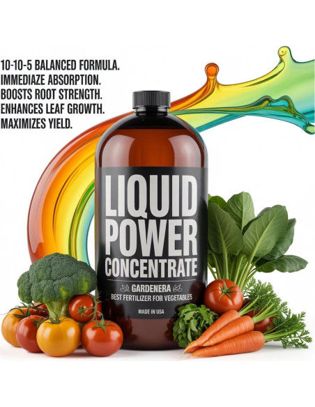 Fertilizante Líquido Gardenera Power para Pepinos 226.8 g Fertilizante Líquido Gardenera Power para Pepinos 226.8 g