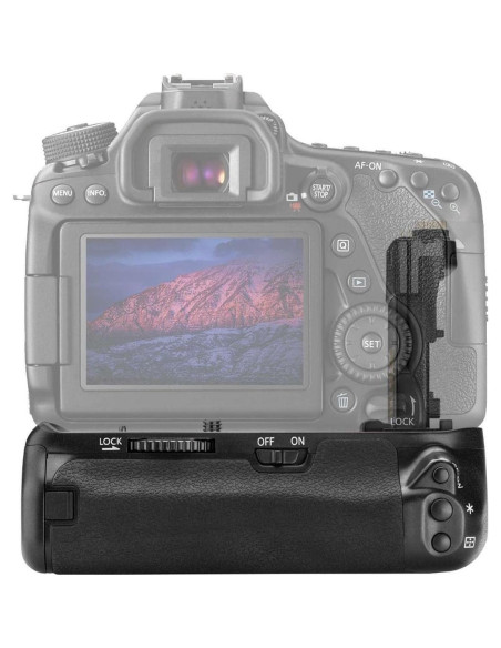 Empuñadura de Batería BG-E14 para Canon EOS 70D/80D/90D + 2 Baterías LP-E6 Empuñadura de Batería BG-E14 para Canon EOS 70D/80D/90D + 2 Baterías LP-E6