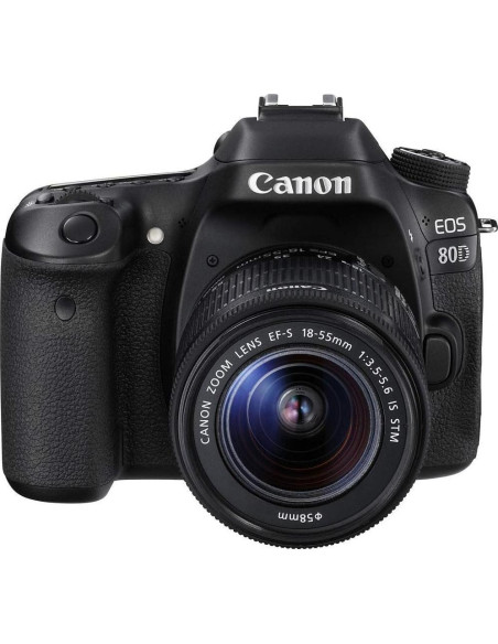 Cámara DSLR Canon EOS 80D 24.2MP + Lente 18-55mm + Accesorios Cámara DSLR Canon EOS 80D 24.2MP + Lente 18-55mm + Accesorios