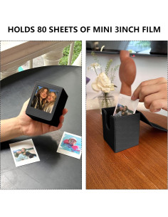 Accesorios CAIYOULE para Fujifilm Instax SQ - Álbum, Marco y Etiquetas 2