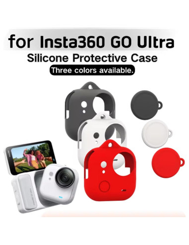 Funda de Silicona para Cámara de Acción Insta360 GO - Negro