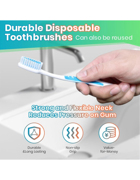 Paquete de 30 Cepillos de Dientes Frekare con Cubiertas Paquete de 30 Cepillos de Dientes Frekare con Cubiertas