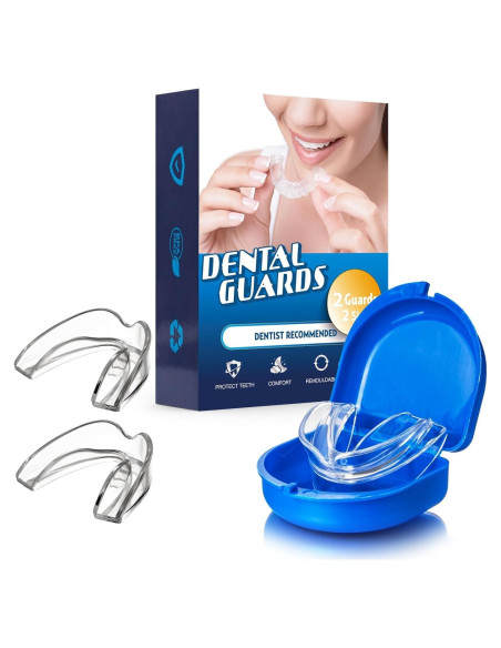 Protector Bucal Nocturno QJ para Rechinar Dientes - 2 Tamaños Protector Bucal Nocturno QJ para Rechinar Dientes - 2 Tamaños
