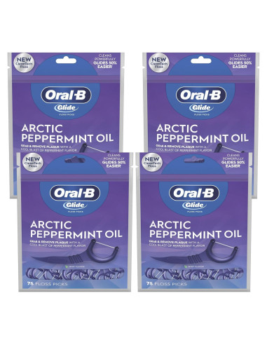 Palillos de Hilo Dental Oral-B Glide 3D White Menta 75 Unidades