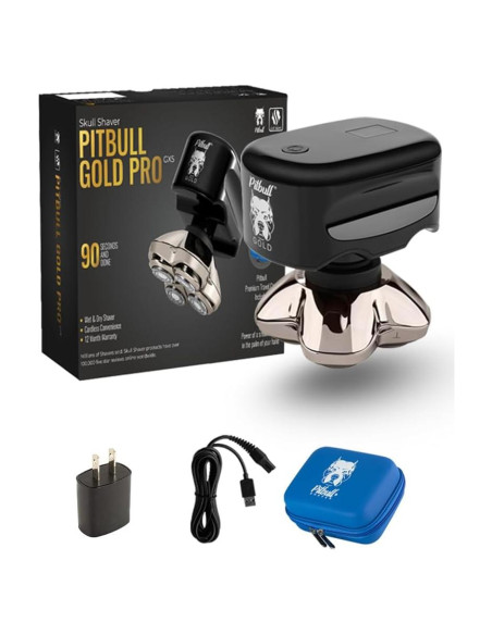 Afeitadora de Cabeza y Cara Skull Shaver Pitbull Gold PRO GX5 Afeitadora de Cabeza y Cara Skull Shaver Pitbull Gold PRO GX5