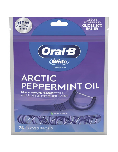 Palillos de Hilo Dental Oral-B Glide 3D White Menta 75 Unidades Palillos de Hilo Dental Oral-B Glide 3D White Menta 75 Unidades