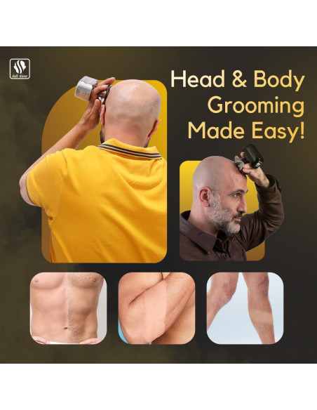 Afeitadora de Cabeza y Cara Skull Shaver Pitbull Gold PRO GX5 Afeitadora de Cabeza y Cara Skull Shaver Pitbull Gold PRO GX5