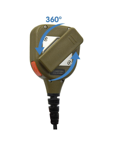 Micrófono de mano a prueba de agua JUYODE con PTT 328plus-01 Micrófono de mano a prueba de agua JUYODE con PTT 328plus-01