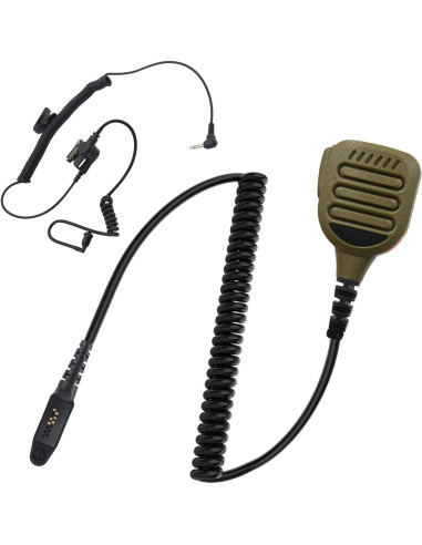 Micrófono de mano a prueba de agua JUYODE con PTT 328plus-01