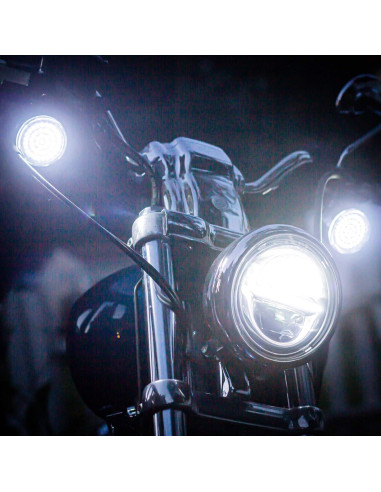 Señales de Giro LED Eagle Lights 2" Edición Medianoche 1157