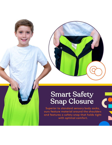 Saco Sensorial de Cuerpo Completo Suministros Especiales Niños