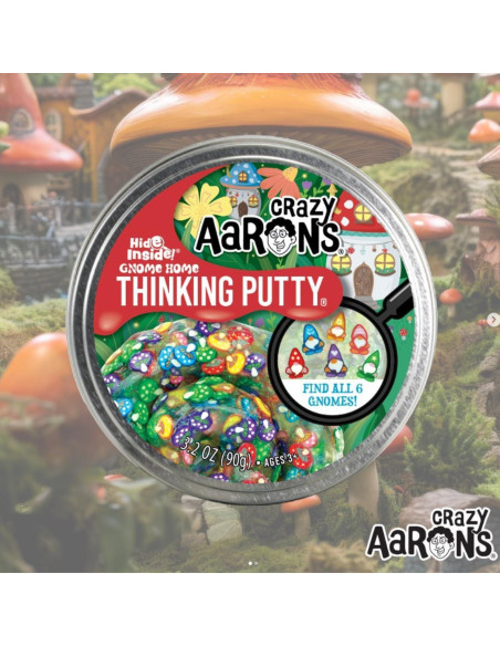 Pasta de Pensar Crazy Aaron - Hogar de Gnomo - 86 g - Juguete Sensorial Pasta de Pensar Crazy Aaron - Hogar de Gnomo - 86 g - Juguete Sensorial