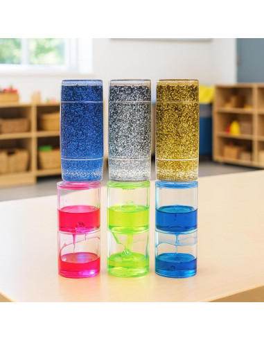 Set de Tuberías Calmantes Sensoriales - 6 Piezas para Autismo y TDAH
