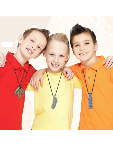 Juguetes Sensoriales Masticables MISSLILI - Set de 5 Silicona