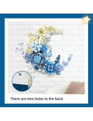 Juego de Construcción de Flores Luna Azul Speycer 935 Piezas