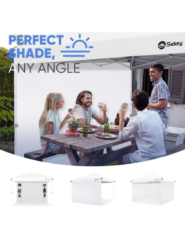 Pared Lateral Impermeable Sekey 3.05x1.98m para Carpa