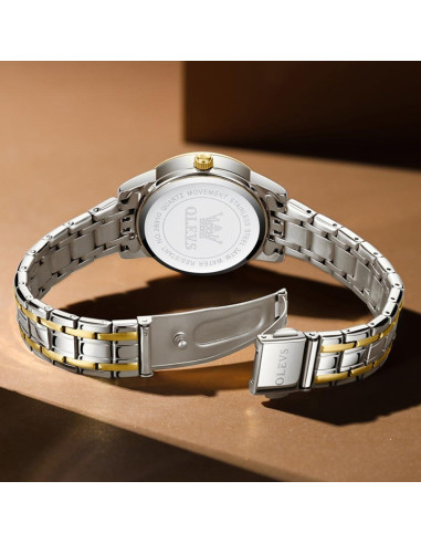 Reloj de Mujer OLEVS L2891G Acero Inoxidable Dorado
