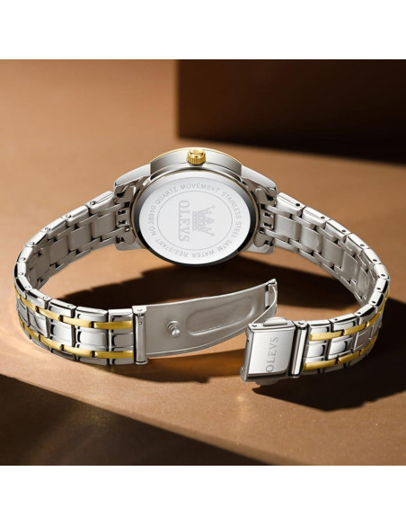 Reloj de Mujer OLEVS L2891G Acero Inoxidable Dorado Reloj de Mujer OLEVS L2891G Acero Inoxidable Dorado