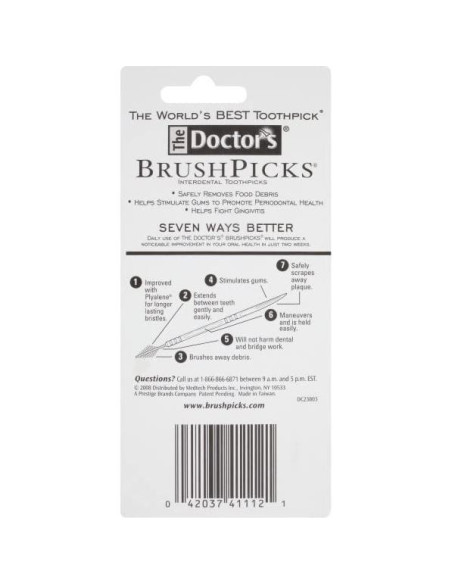 Palillos Interdentales BrushPicks del Doctor - 720 Unidades Palillos Interdentales BrushPicks del Doctor - 720 Unidades