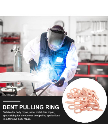 Kit de 100 Anillos para Extracción de Abolladuras DOITOOL