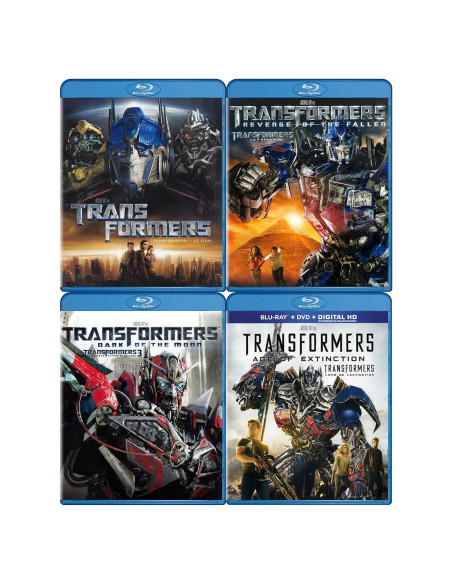 Colección Blu-ray 4 películas Transformers - PG-13 Colección Blu-ray 4 películas Transformers - PG-13