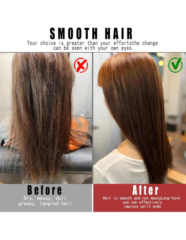 Cepillo de cabello plegable con espejo MOZEAT Negro 20.2 cm