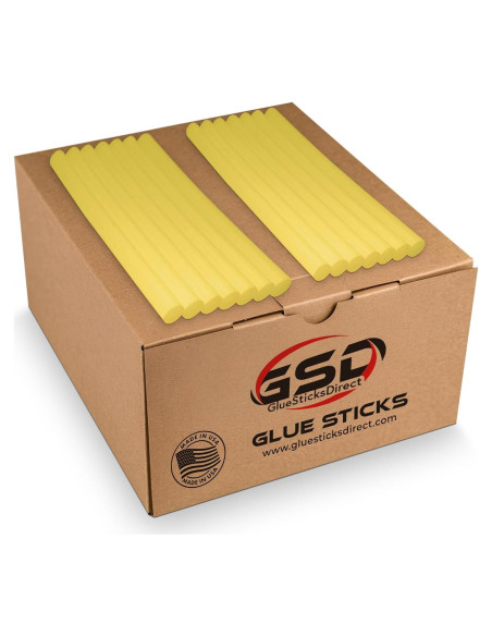 Barras de Pegamento Termofusible GSD PDR 7/16" x 25.4cm 2.27kg Barras de Pegamento Termofusible GSD PDR 7/16" x 25.4cm 2.27kg