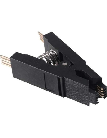 Clip de prueba SOIC8 SOP8 Organizer para programación EEPROM Clip de prueba SOIC8 SOP8 Organizer para programación EEPROM