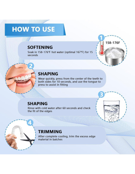 Férula Dental Nocturna Nofitp para Bruxismo - Silicona Grado Alimenticio Férula Dental Nocturna Nofitp para Bruxismo - Silicona Grado Alimenticio