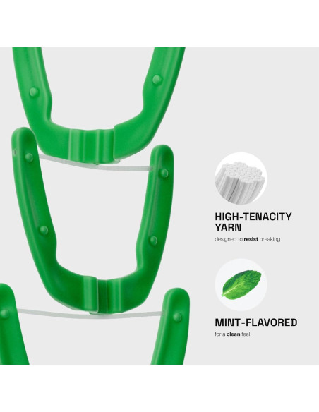 Accesorios de Hilo Dental REACH Ultraclean Menta 28 Piezas Accesorios de Hilo Dental REACH Ultraclean Menta 28 Piezas