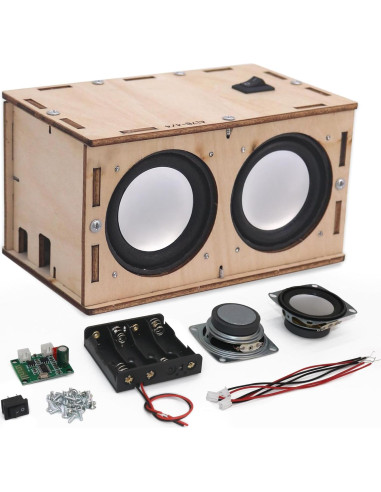 Kit de Altavoz DIY Windfirestore 249g para Aprendizaje STEM