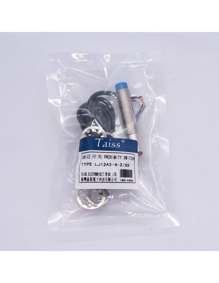 Interruptor de Proximidad Inductivo Taiss LJ12A3-4-Z/BX 4mm NPN Interruptor de Proximidad Inductivo Taiss LJ12A3-4-Z/BX 4mm NPN