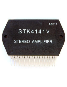 Amplificador Estéreo IC Doral STK4141V + Pasta Disipador