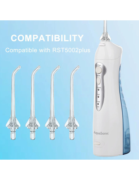 Cabezal de Reemplazo AquaSonic Aqua Flosser - 4 Puntas Clásicas Cabezal de Reemplazo AquaSonic Aqua Flosser - 4 Puntas Clásicas