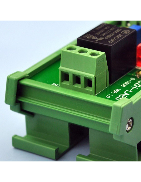 Módulo Relé Comparador de Voltaje 12V DC 10A Montaje DIN Módulo Relé Comparador de Voltaje 12V DC 10A Montaje DIN