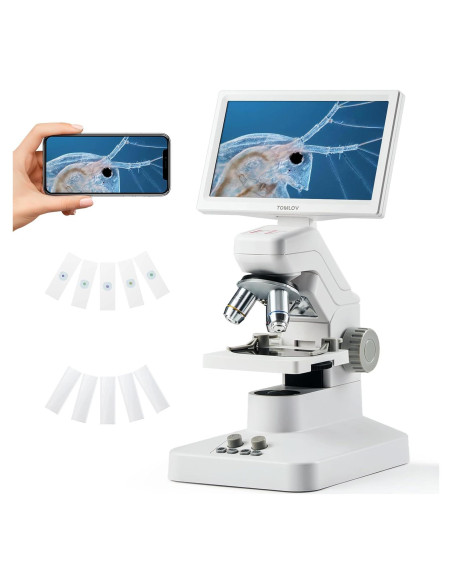 Microscopio Digital TOMLOV DM301 Pro 7" Pantalla IPS USB HDMI Microscopio Digital TOMLOV DM301 Pro 7" Pantalla IPS USB HDMI