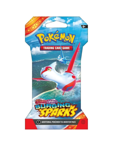 Paquete de 8 Sobres de Cartas Pokémon Chispas Emergentes Paquete de 8 Sobres de Cartas Pokémon Chispas Emergentes