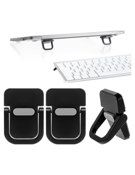 Soporte de Teclado YUXIANLB Ajustable 2 Piezas Negro Soporte de Teclado YUXIANLB Ajustable 2 Piezas Negro