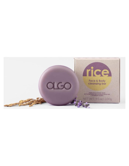 Barra de Limpieza de Arroz OLGO 99 g - Sin Jabón Vegana Barra de Limpieza de Arroz OLGO 99 g - Sin Jabón Vegana