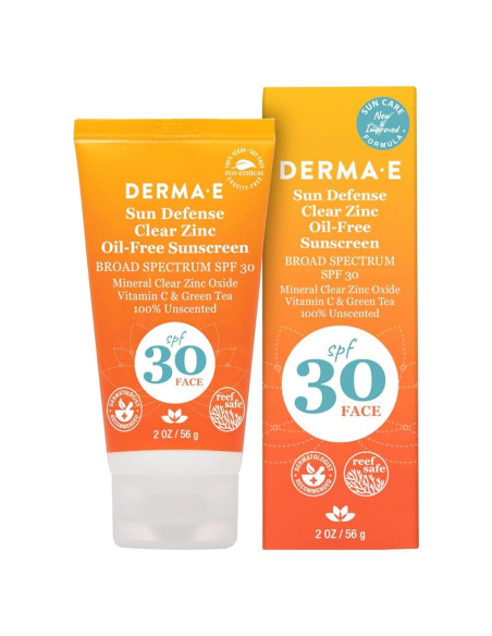 Protector Solar Facial DERMA E SPF 30 Sin Aceite 56.7 g Protector Solar Facial DERMA E SPF 30 Sin Aceite 56.7 g